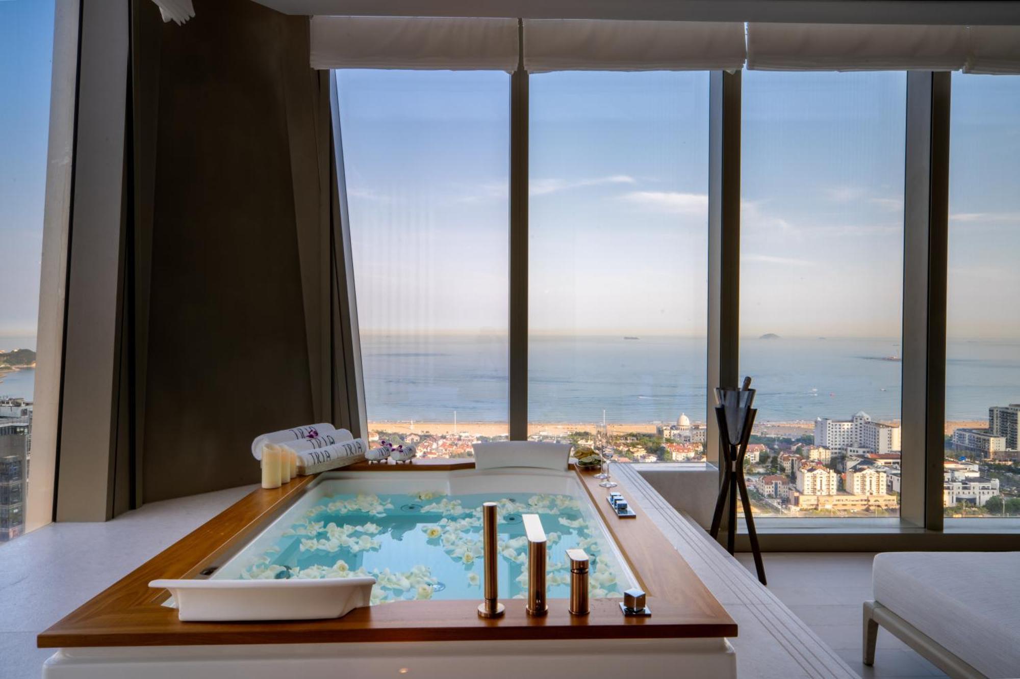 Hotel Mgm Qingdao Esterno foto